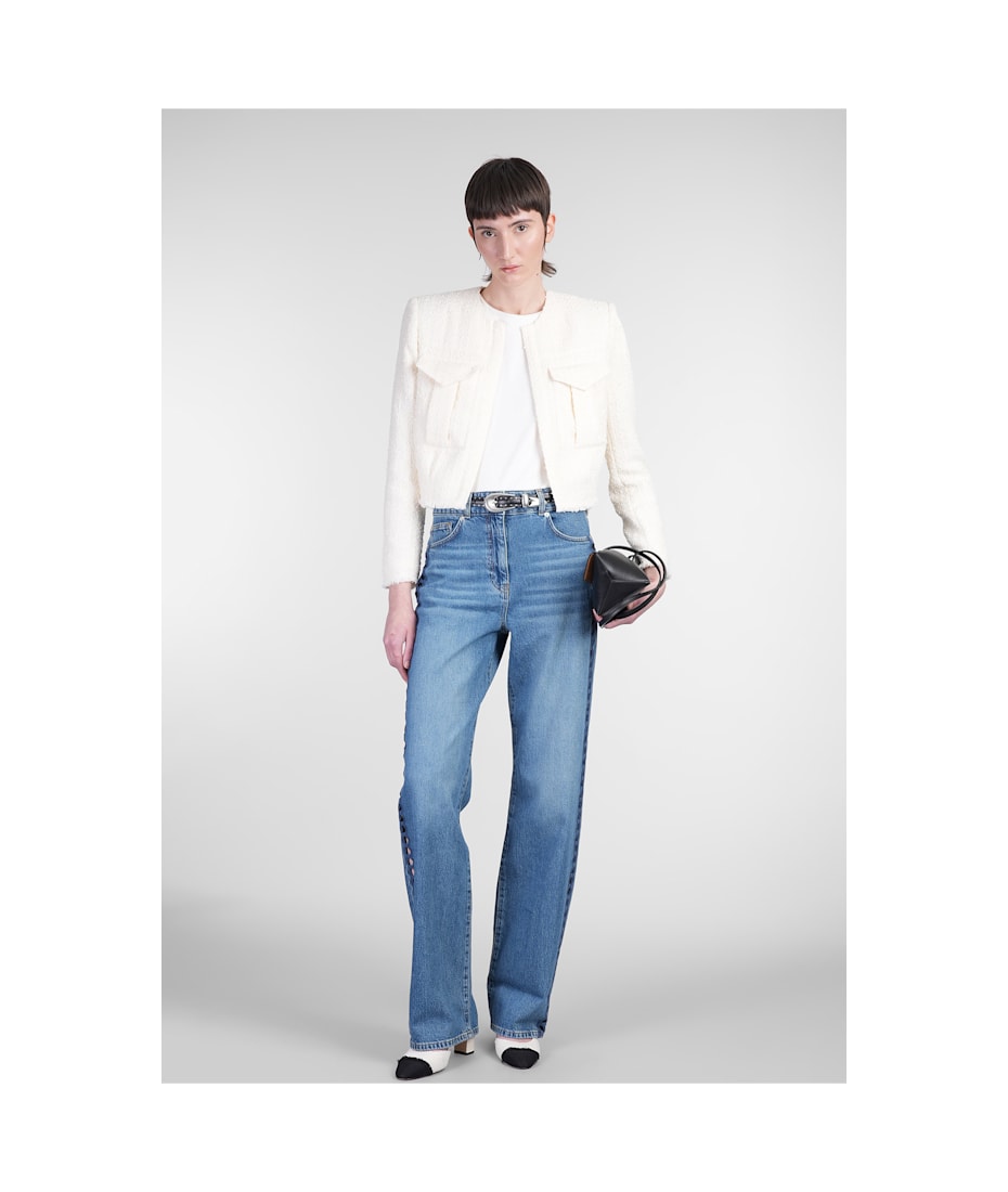 【送料&関税込】IRO Gotz2 Jeans In Blue Cotton IRO Gotz2 Jeans In Blue Cotton | italist