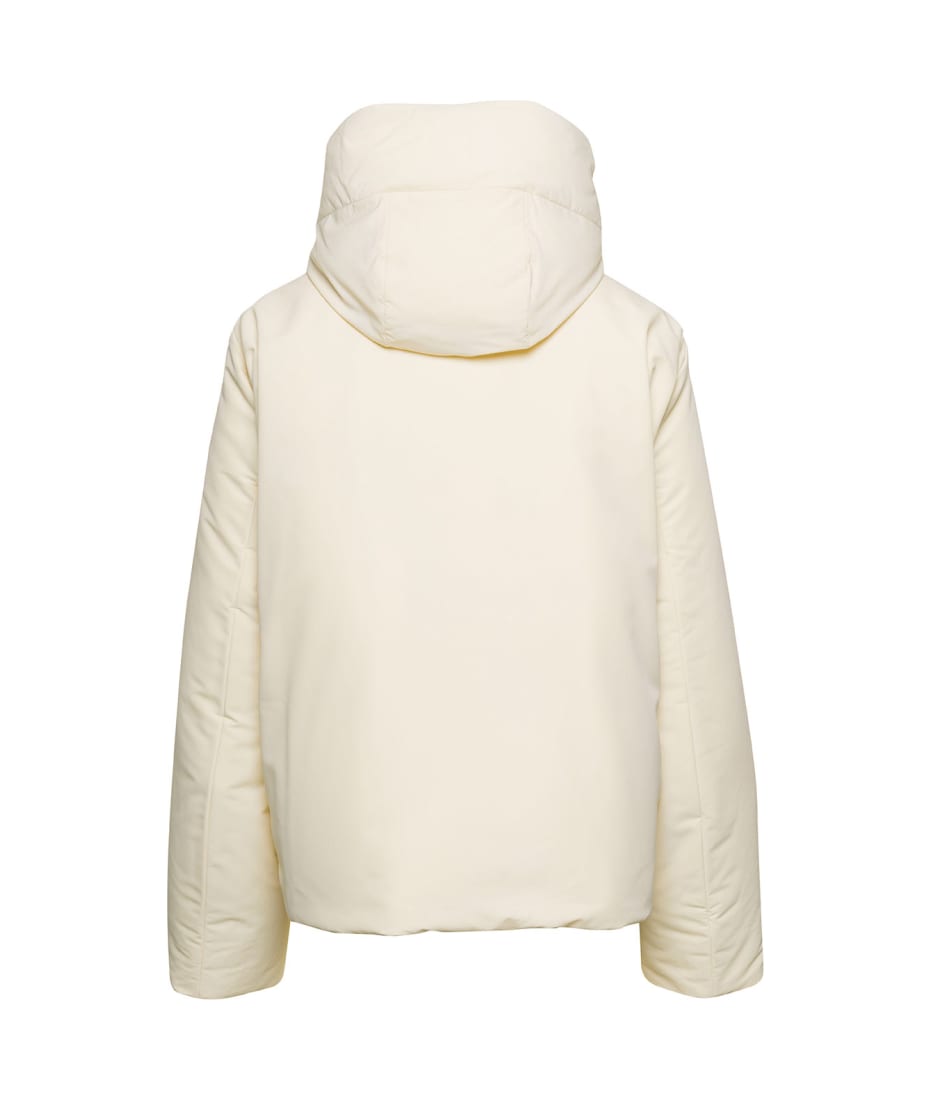 【関税&送料込】Jil Sander Cream Nylon Blend Down Jacket Jil Sander Cream Nylon Blend Down Jacket () IFCHIC.COM