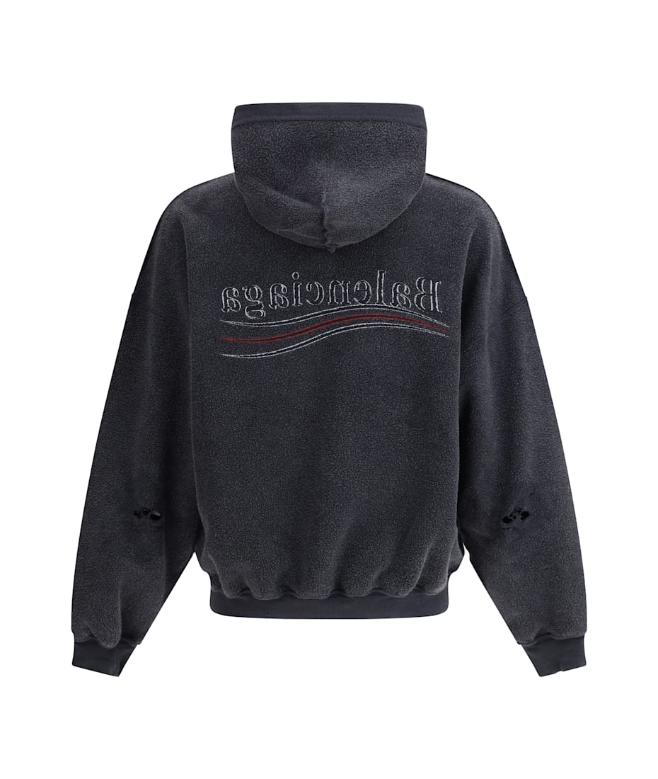 【バレンシアガ】Inside Out Medium Fit Hoodie フーディ BALENCIAGA]Inside Out Medium Fit Hoodie/LIGHT GRAY(790357