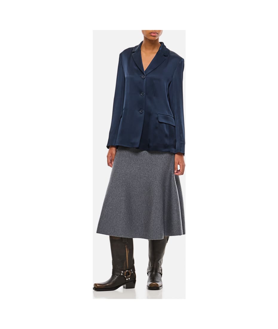 【送料&関税込】'S Max Mara Guido Satin Jacket S Max Mara Guido Satin Jacket | italist