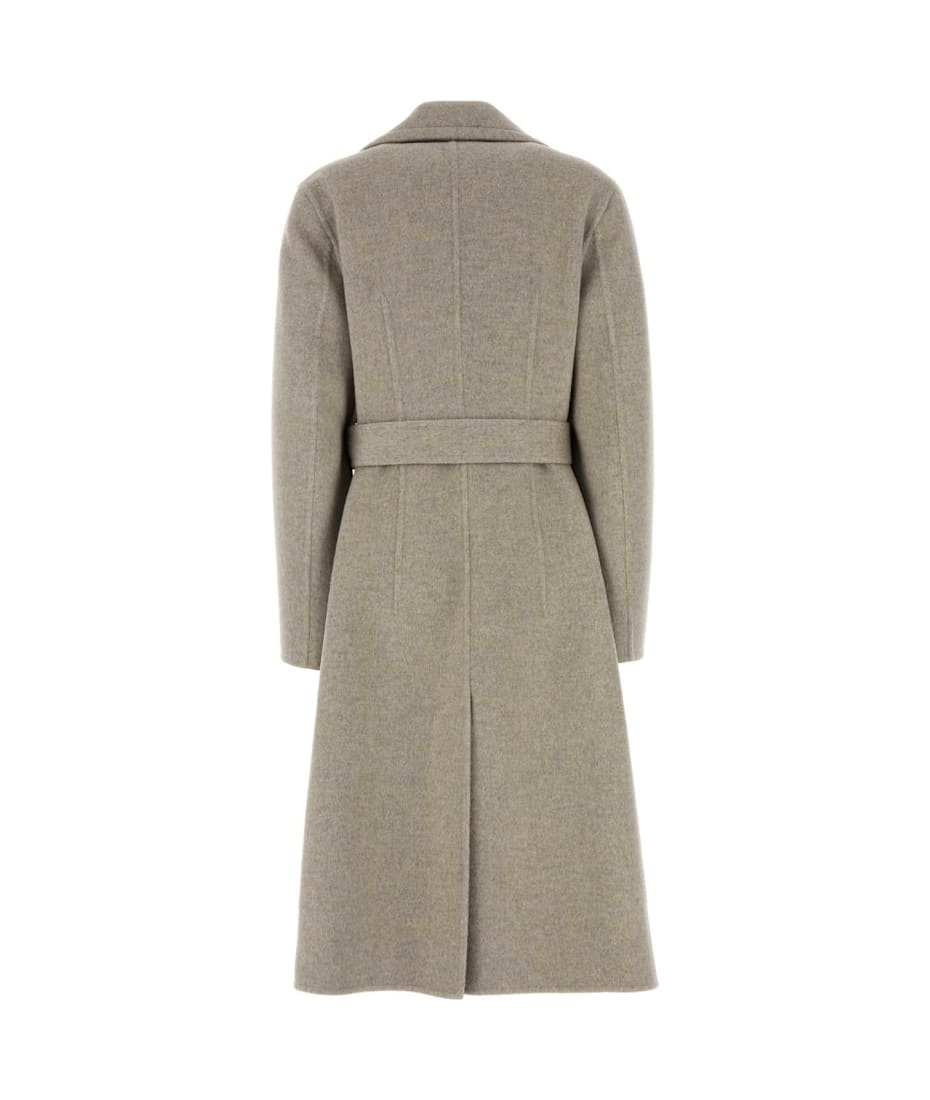 コート Bottega Veneta Cappuccino Cashmere Coat Bottega Veneta Double cashmere wrap coat - Women