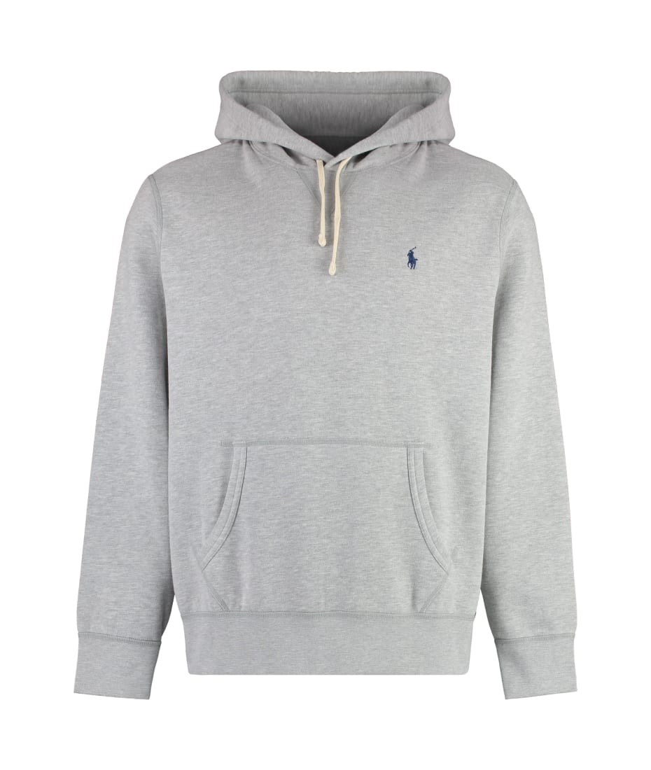 【送料&関税込】Polo Ralph Lauren Logo Embroidered Rib Trim Polo Ralph Lauren Logo Embroidered Rib Trim Hoodie | italist