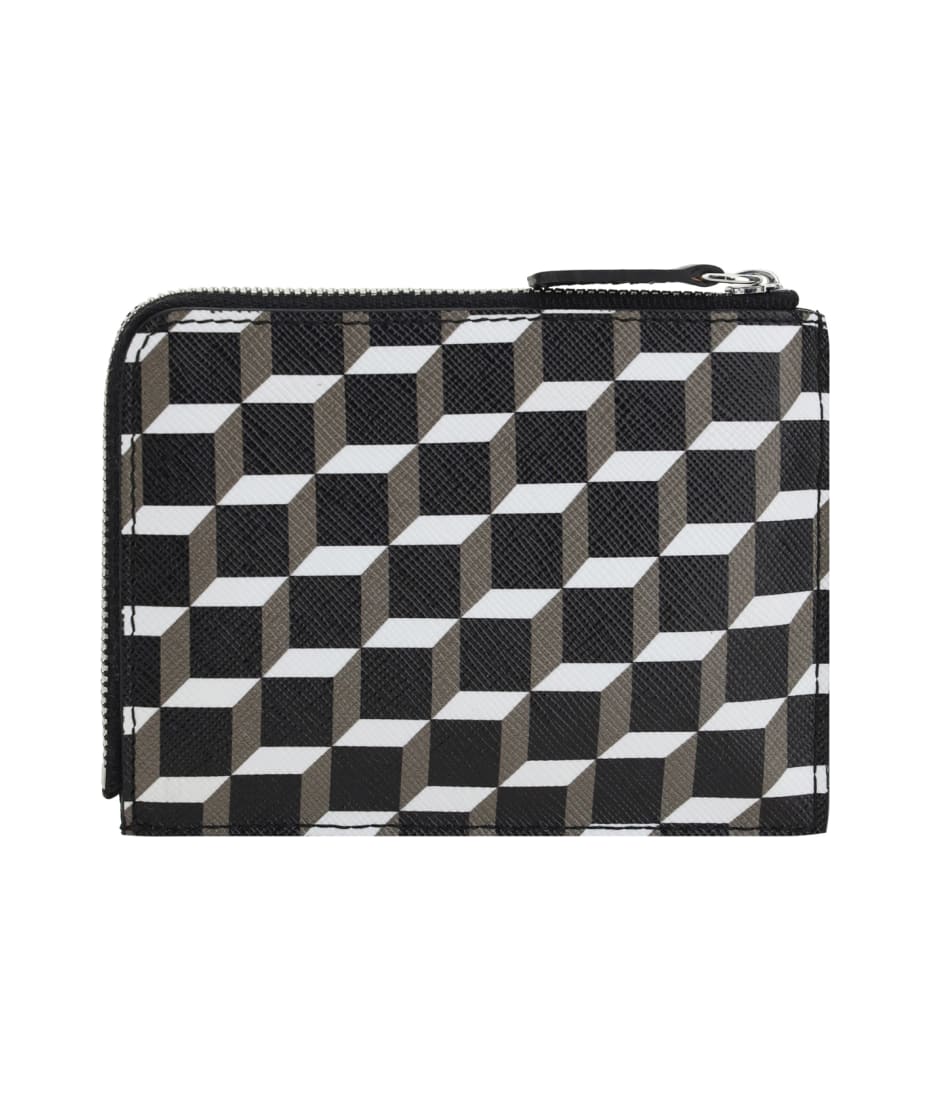 【Pierre Hardy】Cube Zip Wallet Red Blue DW01 WALLETS