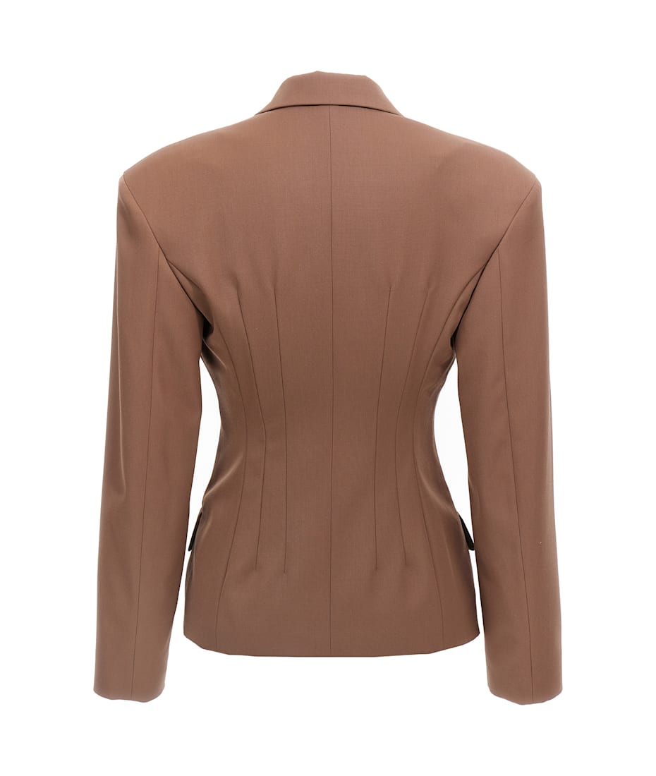 ジャケット DRIES VAN NOTEN 'Bohana' blazer Brown Dries Van Noten Brown Bohana Blazer for Women Online USA at