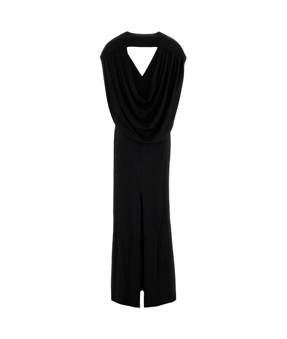 ワンピース Stella Mccartney Black Satin Long Dress Stella McCartney Black Satin Long Dress | italist