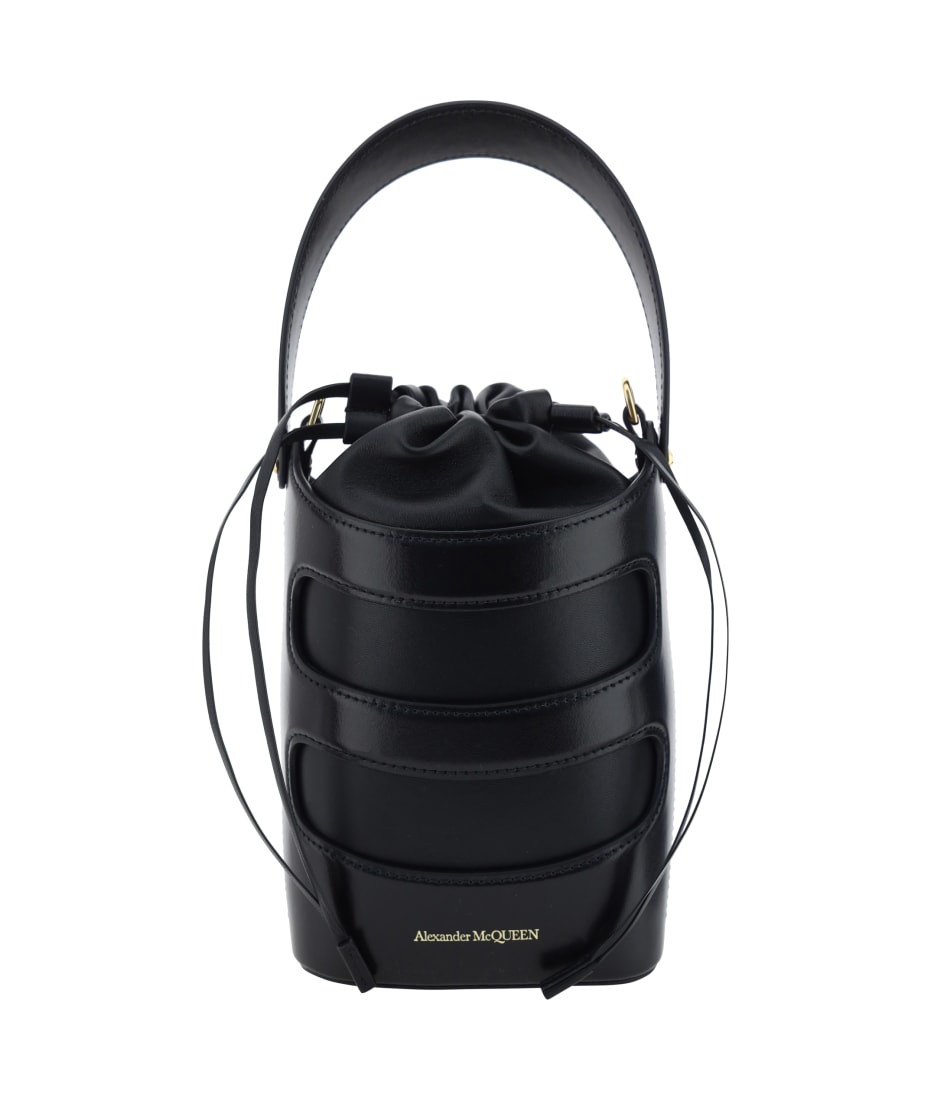 【Alexander McQueen】THE RISE MINI BUCKET◆7959001VPHG Alexander McQueen The Rise Mini Bucket Bag | italist, ALWAYS