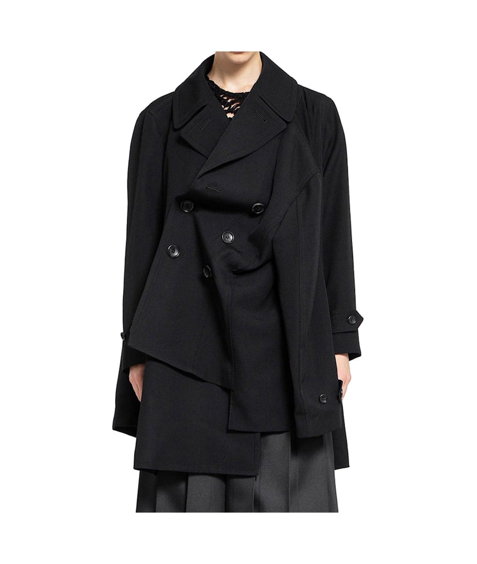 【送料&関税込】Comme des GarAons Double-breasted Gabardine Comme des Garçons Double-breasted Gabardine Jacket | italist