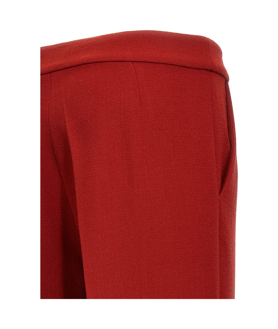 パンツ GIANLUCA CAPANNOLO 'Valerie' pants Red Gianluca Capannolo 'valerie' Pants | italist