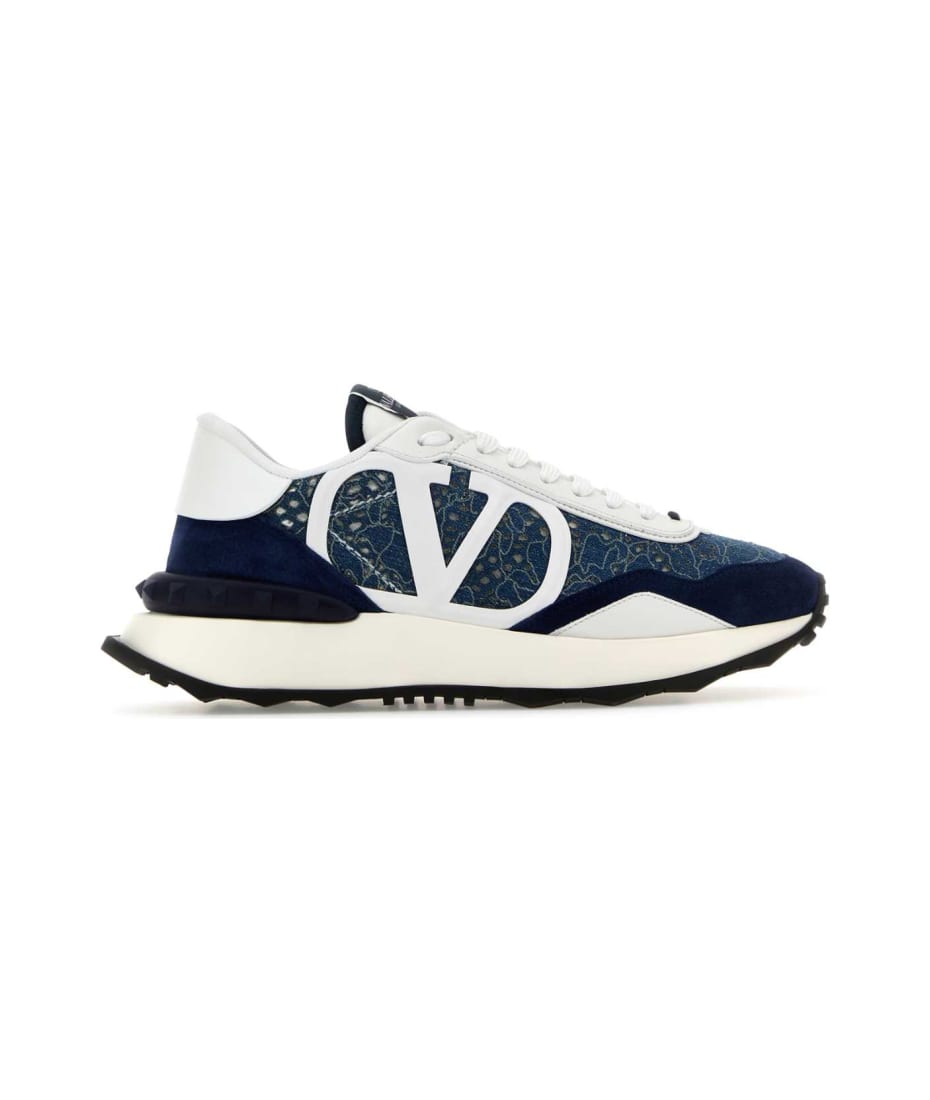 【関税&送料込】Valentino Garavani Two-Tone Canvas Medium Ro Valentino Garavani Two-tone Sneakers | italist