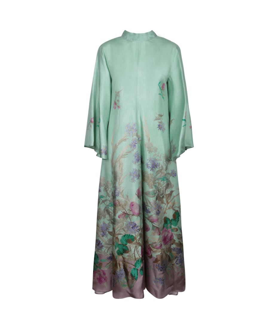 La DoubleJ Magnificent Pastel Green Silk Dress | italist, ALWAYS LIKE A SALE