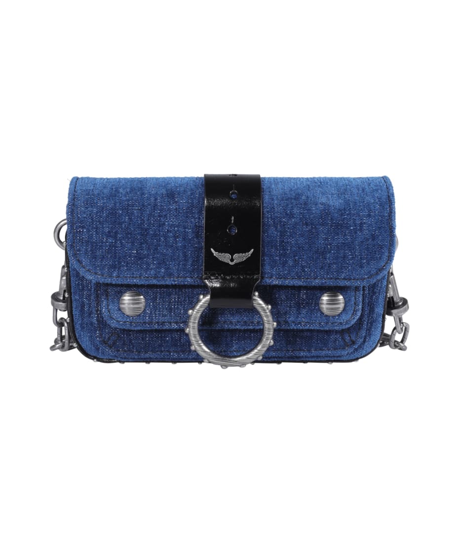 Zadig & Voltaire, Bags, Zadig Voltaire Kate Denim Wallet Bag