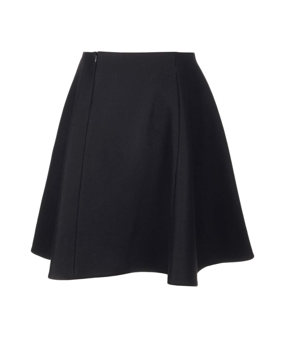 Khaite リマ リフ ミティ スカト 41264099TISSUERIB 200 KHAITE 'LEEMA' MIDI SKIRT | sugar | REVERSIBLE