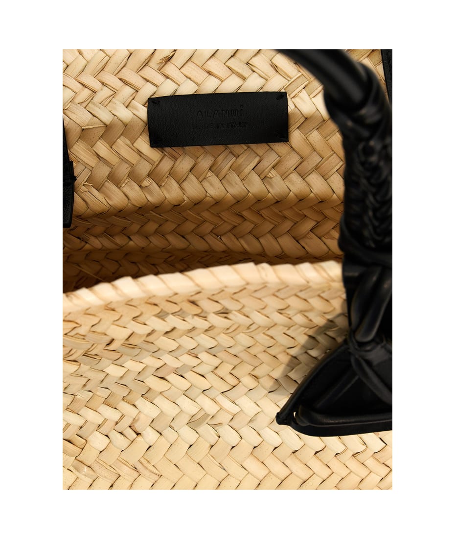 【関税込み】ALANUI 'Icon Palm Leaf Small' handbag Alanui Icon Palm Leaf Small Hand Bags Brown In Beige | ModeSens