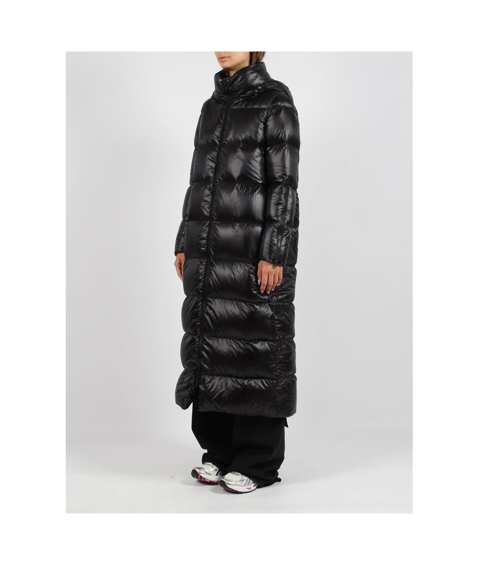 ダウンジャケット・コート HERNO SS24 Ultralight nylon jacket (PI001650D 9300) Herno Nylon Long Down Jacket | italist