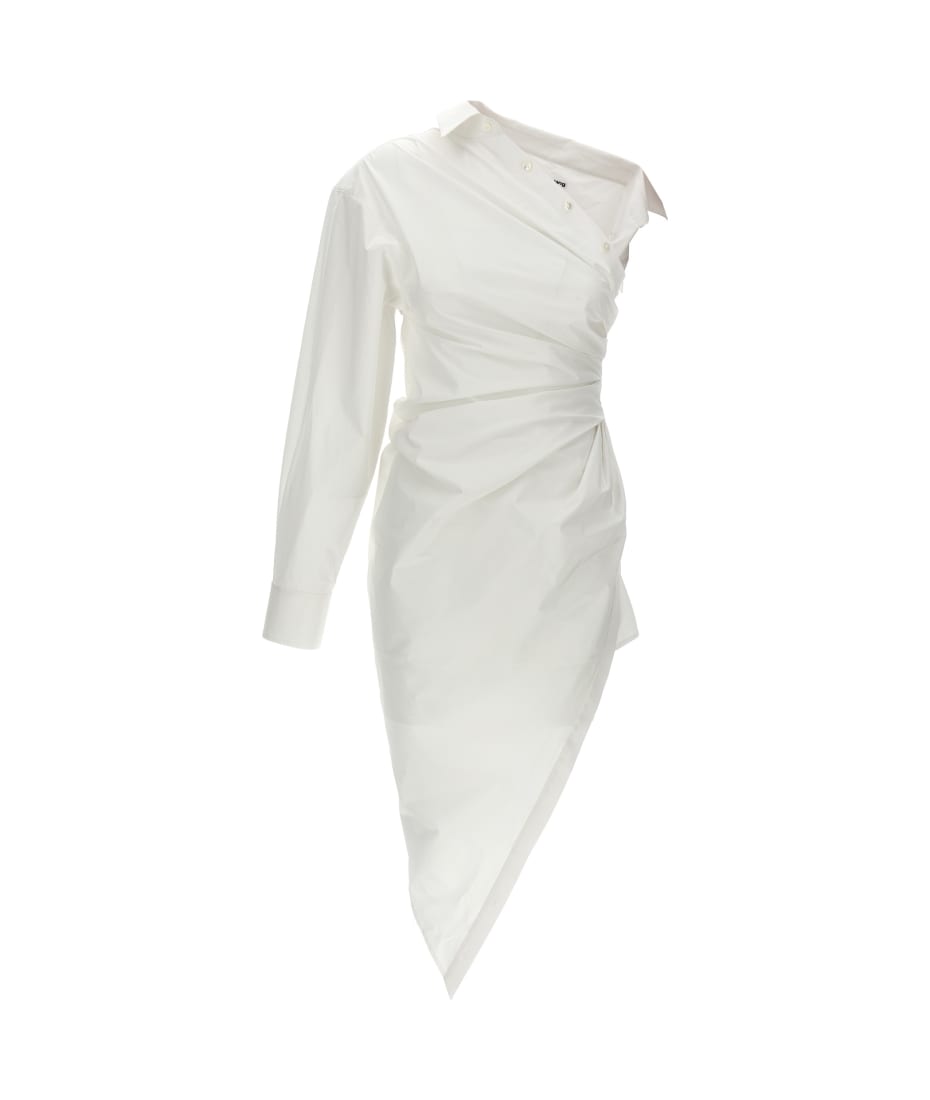 Alexander wang fashion white shirt dress