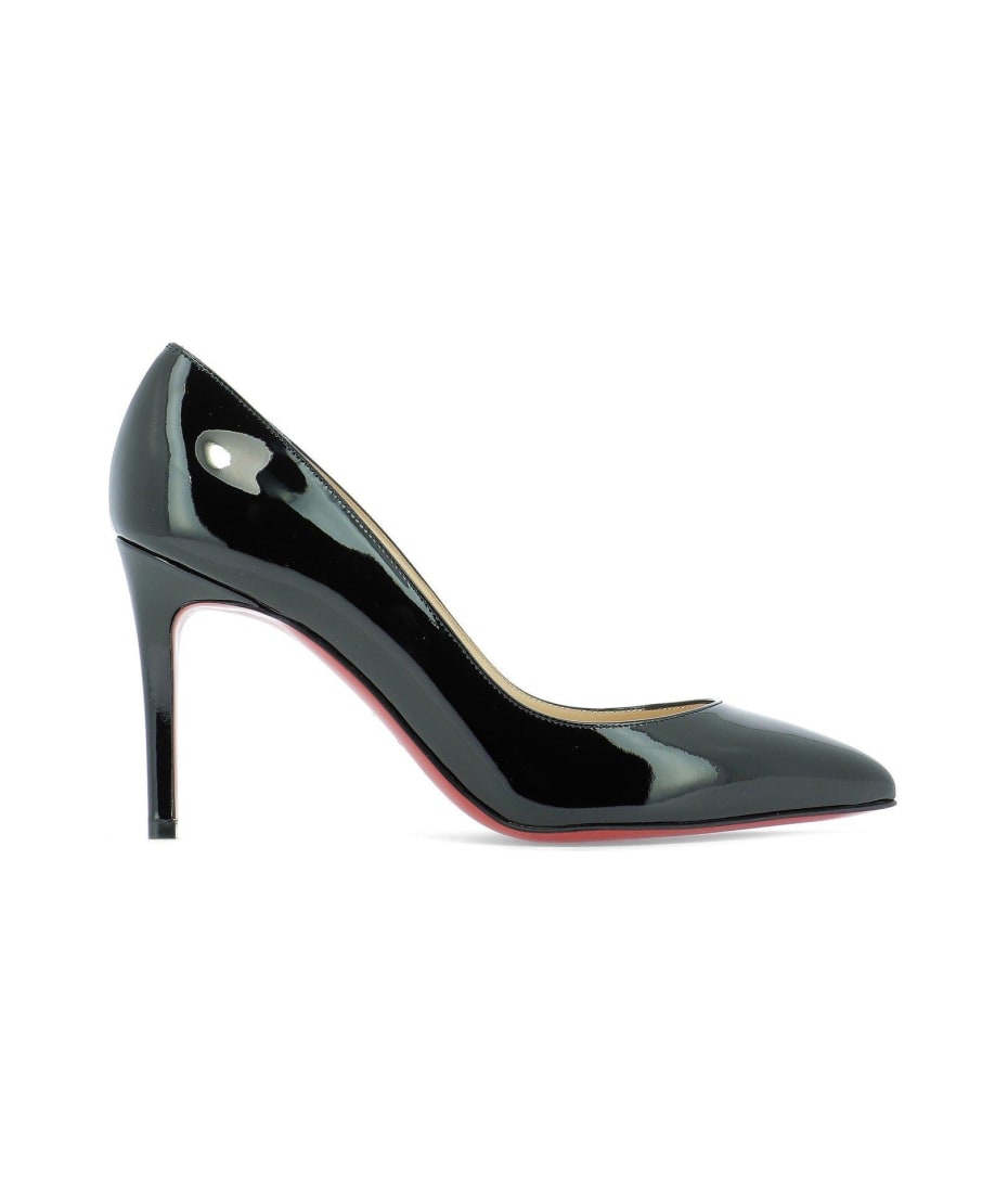 Christian Louboutin Pigalle Pointed Toe Chuck - Black
