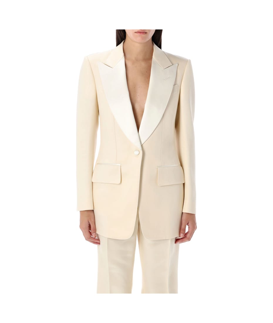 ジャケット TOM FORD Bianca Single Breasted Tuxedo Jacket Tom Ford Bianca Single Breasted Tuxedo Jacket | italist