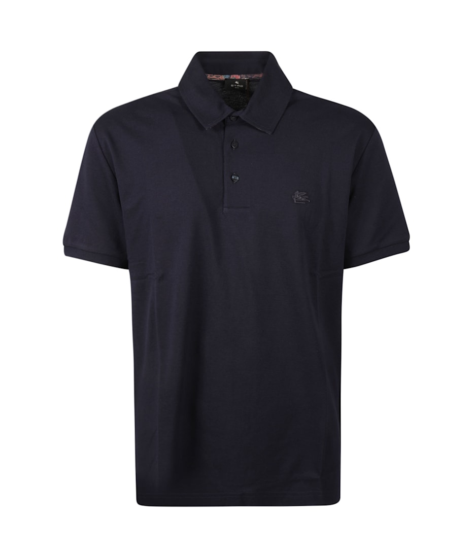 Etro polo shirt big logo new deals with tag