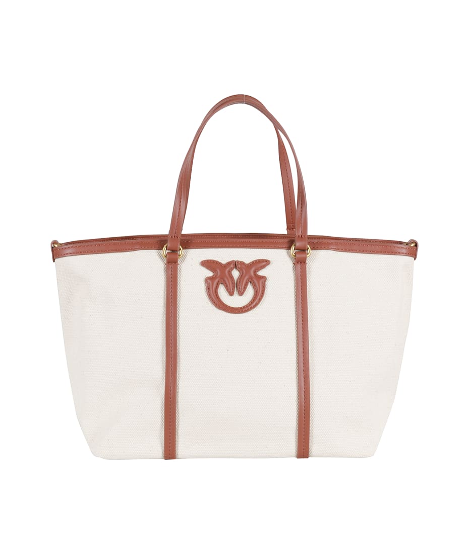 トートバッグ PINKO SS25 'Miranda' large shopping bag (104715A2G2 YL2Q) Pinko 'miranda' Large Shopping Bag | italist