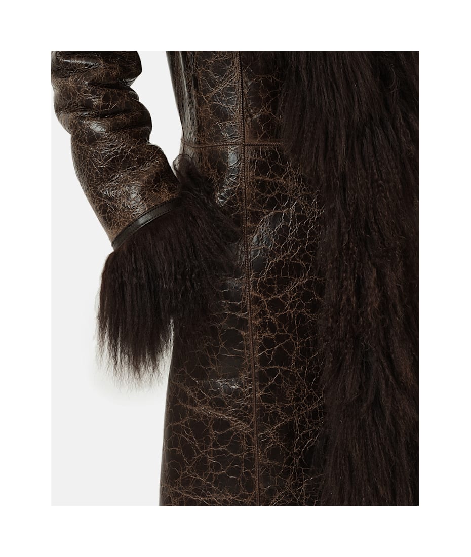 【関税込み】Saks Potts ブラック Bonna シアリングコート Saks Potts Bonna Coat | italist