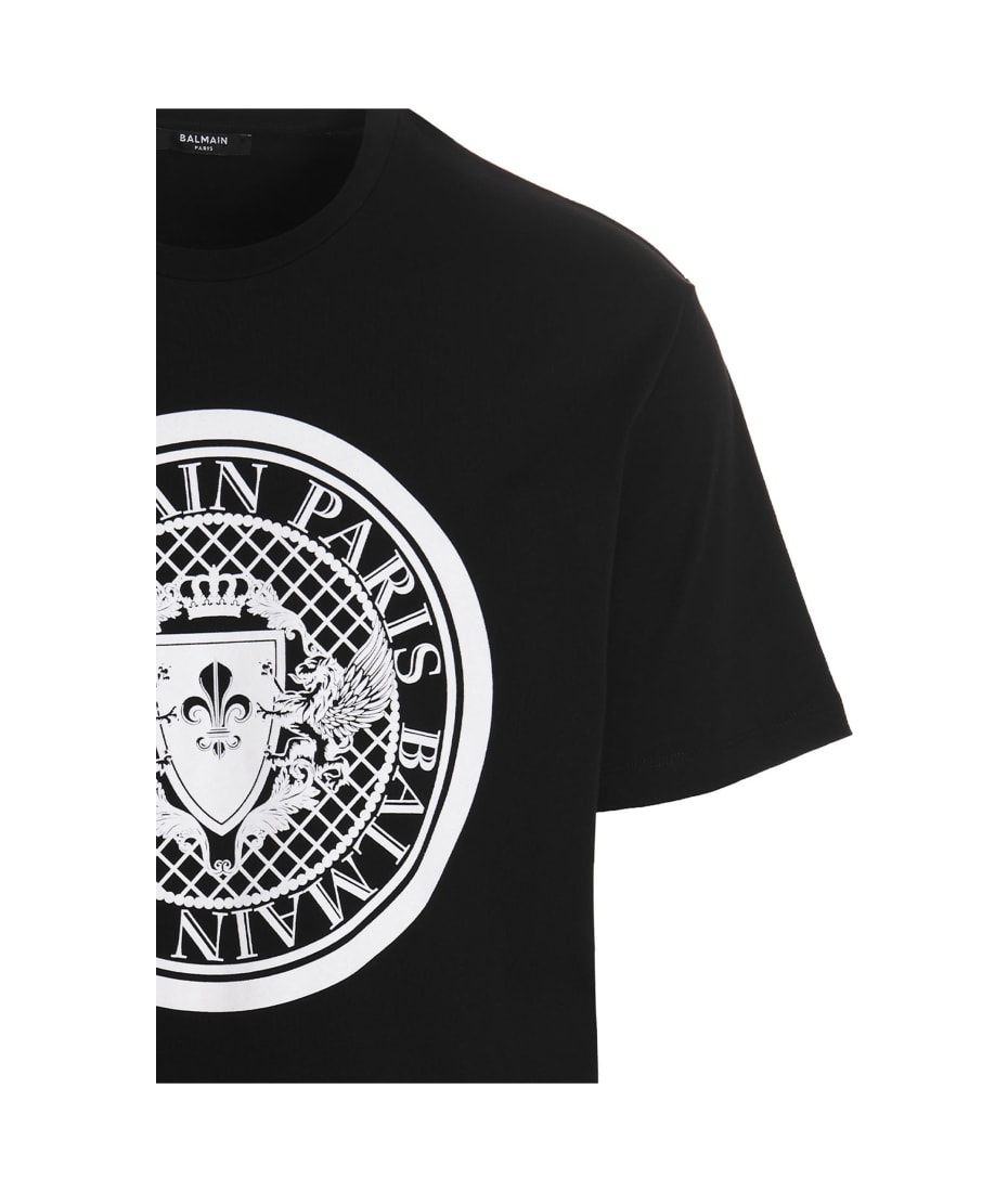 balmain coin t shirt