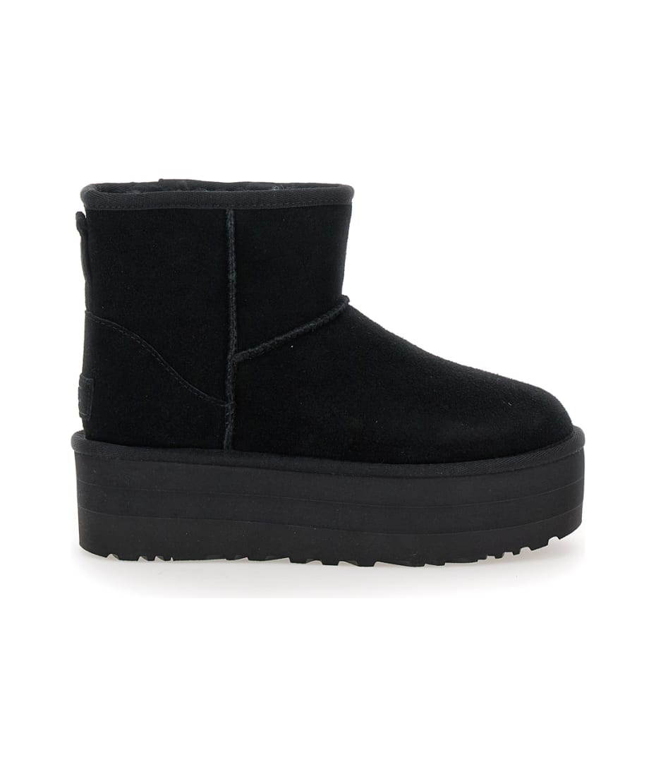 Black ankle ugg boots sale discount