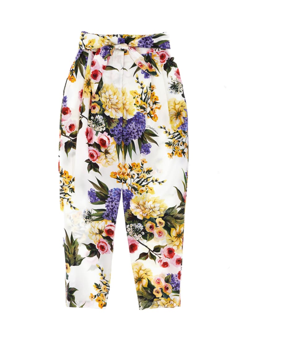 【関税＆送料込み】Dolce & Gabbana Floral Pants Dolce & Gabbana Floral Pants | italist