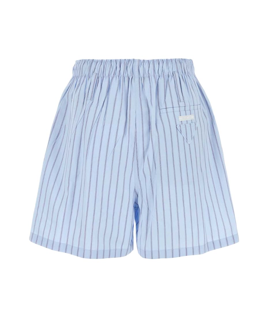 ショートパンツ PRADA Embroidered Poplin Shorts Prada Embroidered Poplin Shorts | italist