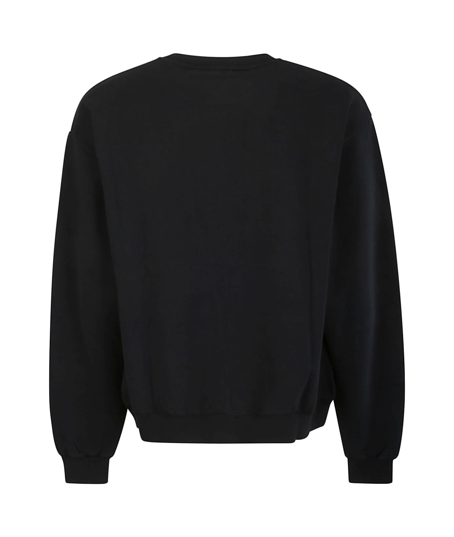 Acne Studios|CREWNECKS (BI0185 BM0) Acne Studios Logo Printed Crewneck Sweatshirt | italist