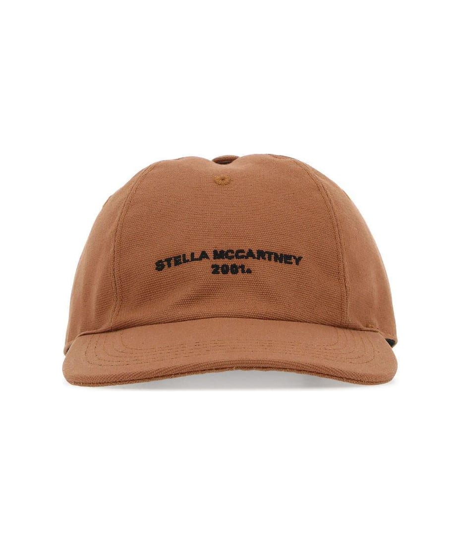 【送料&関税込】Stella McCartney Caramel Cotton Blend Baseba Stella McCartney Caramel Cotton Blend Baseball Cap | italist