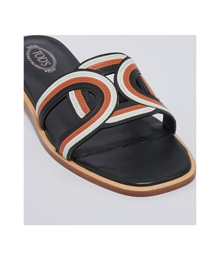 【送料&関税込】Tod's Sandalo Cuoio 70k Maxi Catena Sandal Tod's Sandalo Cuoio 70k Maxi Catena Sandal | italist, ALWAYS