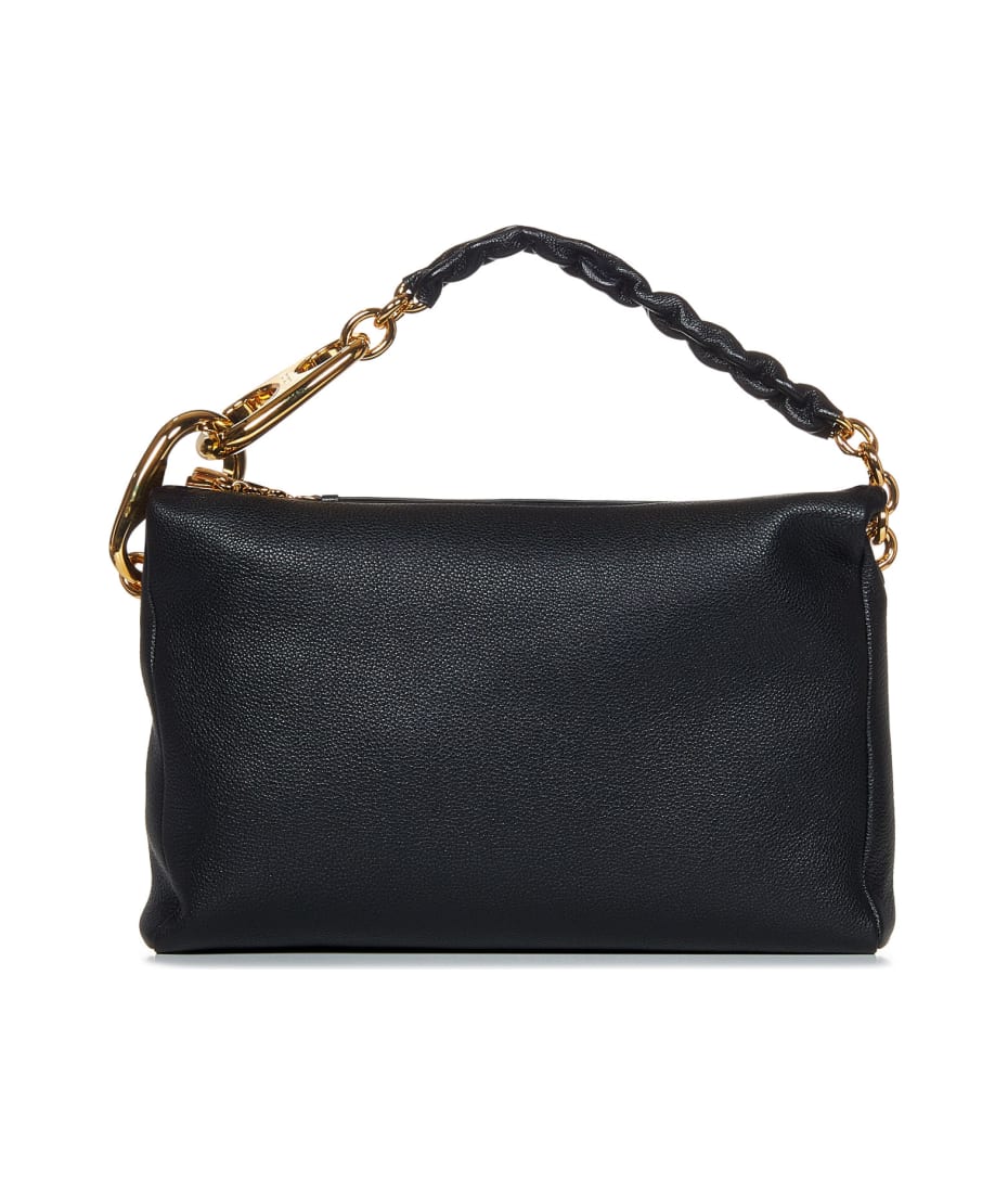 Carine Large Leather Shoulder Bag in Black - Tom Ford