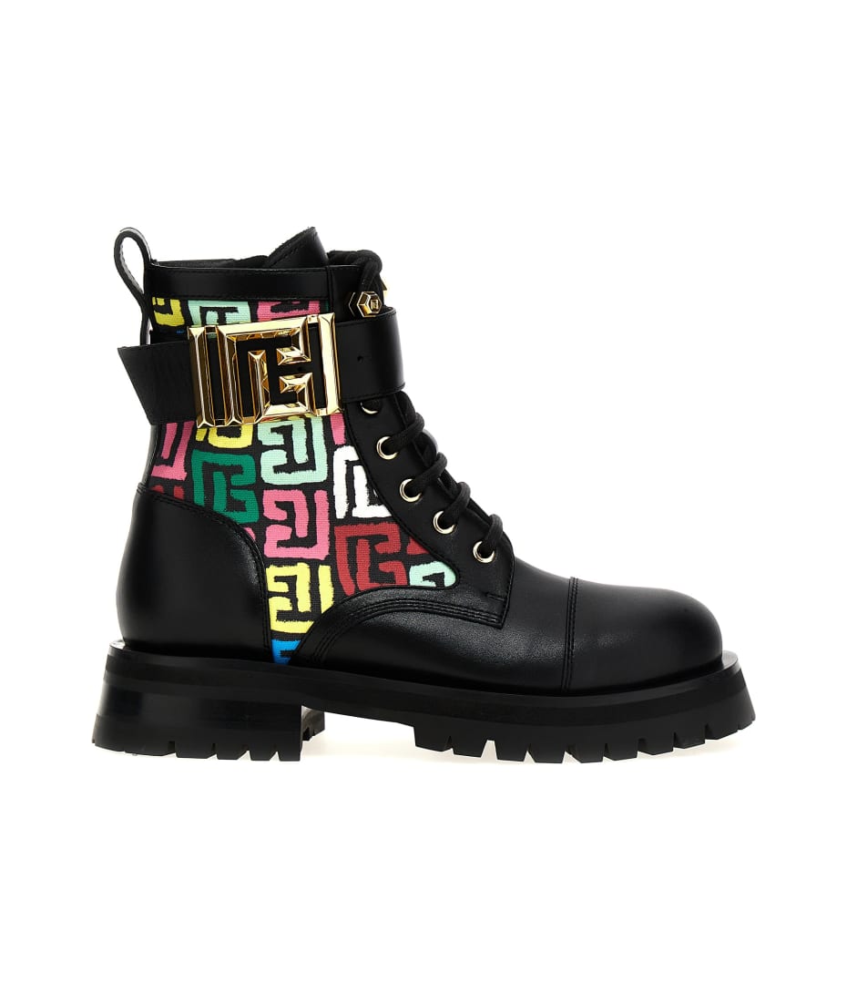 Shops balmain zipper boots