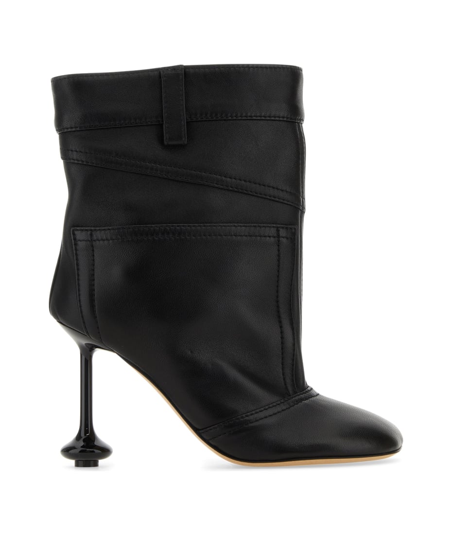 【Loewe】トイパンタ90デニムアンクルブーツ 24SS new/LOEWE トイパンタ90デニムアンクルブーツ Boots Denim