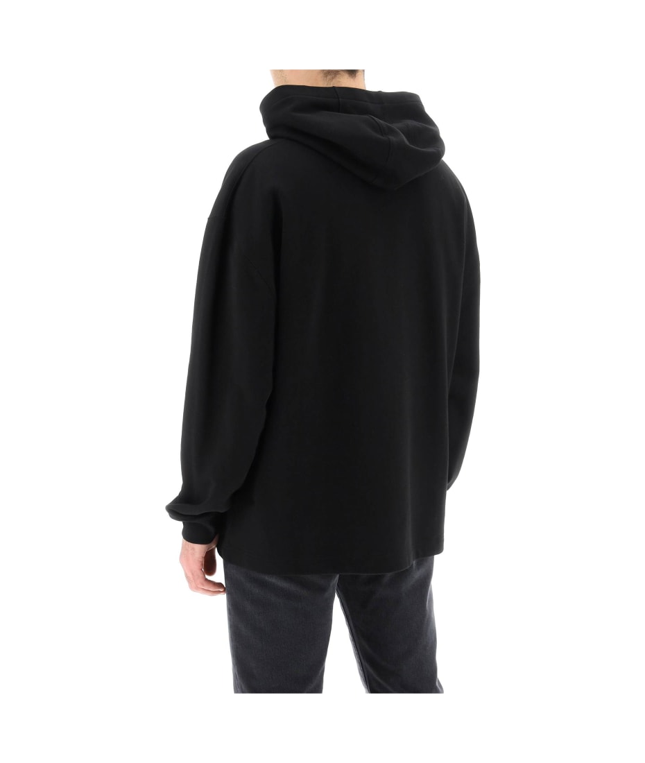 【送料&関税込】Versace Hooded Cotton Logo Sweatshirt Versace Hooded Cotton Logo Sweatshirt | italist