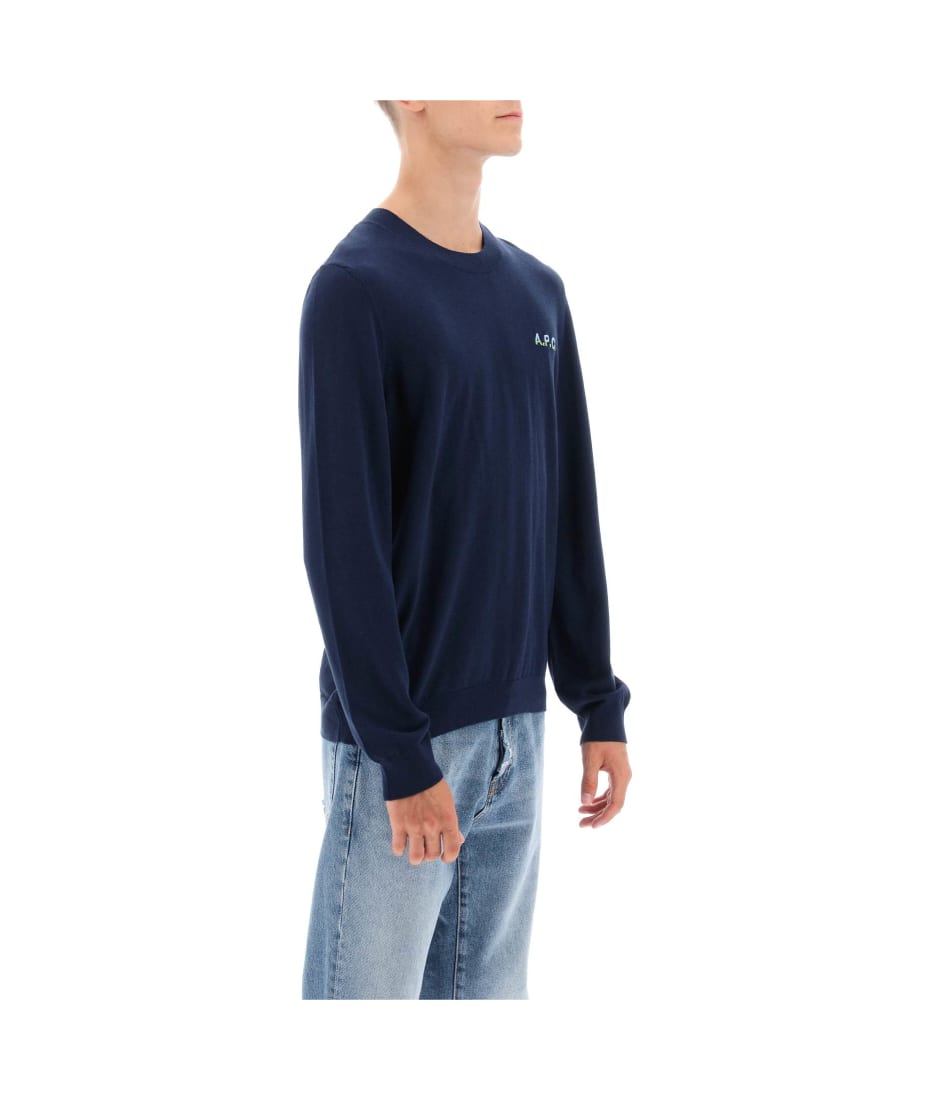 【送料&関税込】A.P.C. Alols Cotton Crew-neck Sweater A.P.C. Alols Cotton Crew-neck Sweater | italist