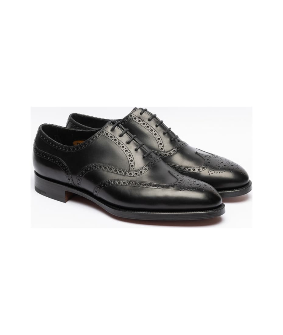 Edward Green Malvern Black Calf Oxford Shoe | italist, ALWAYS LIKE