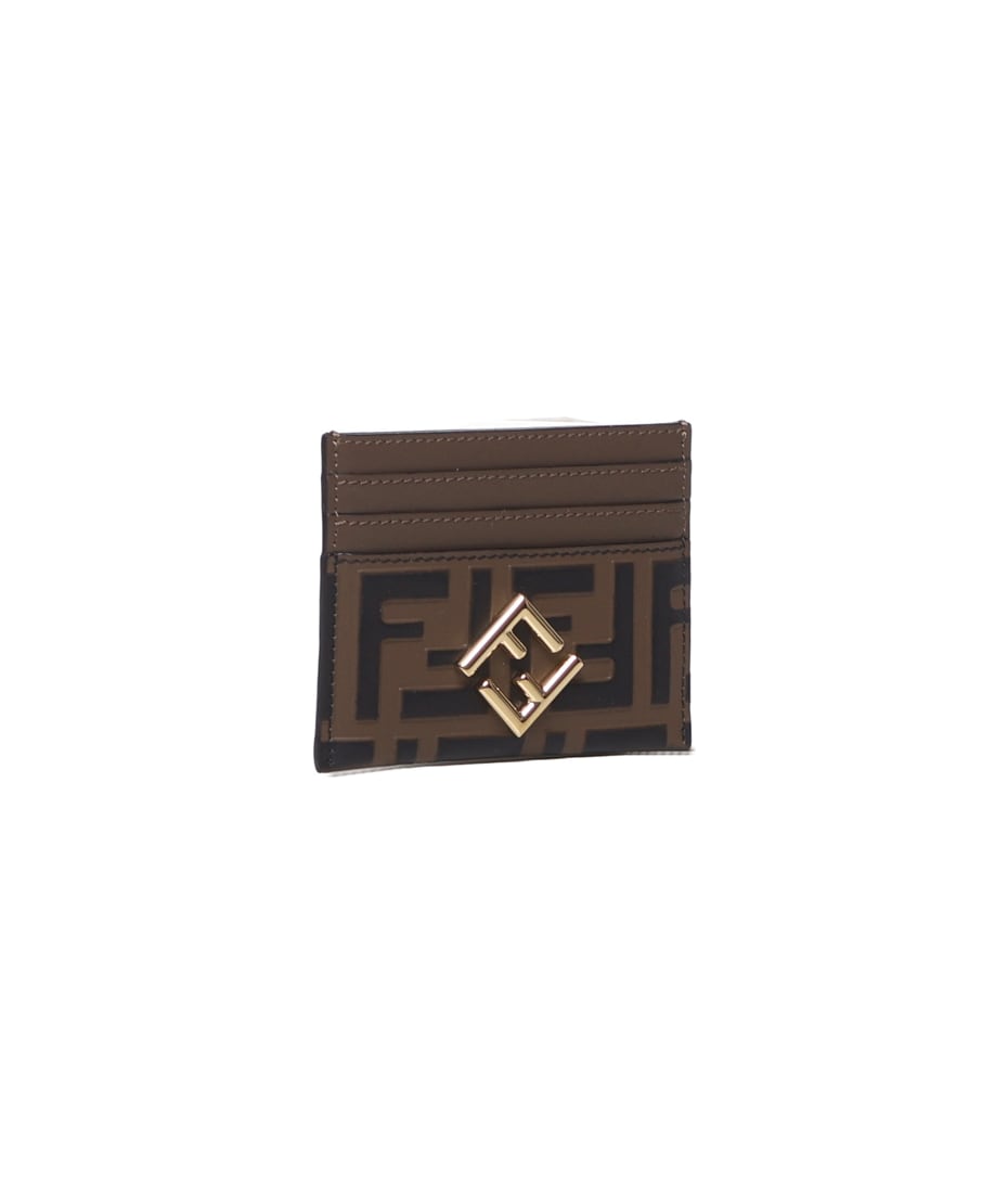 Fendi - FF Diamonds Calfskin Continental Wallet