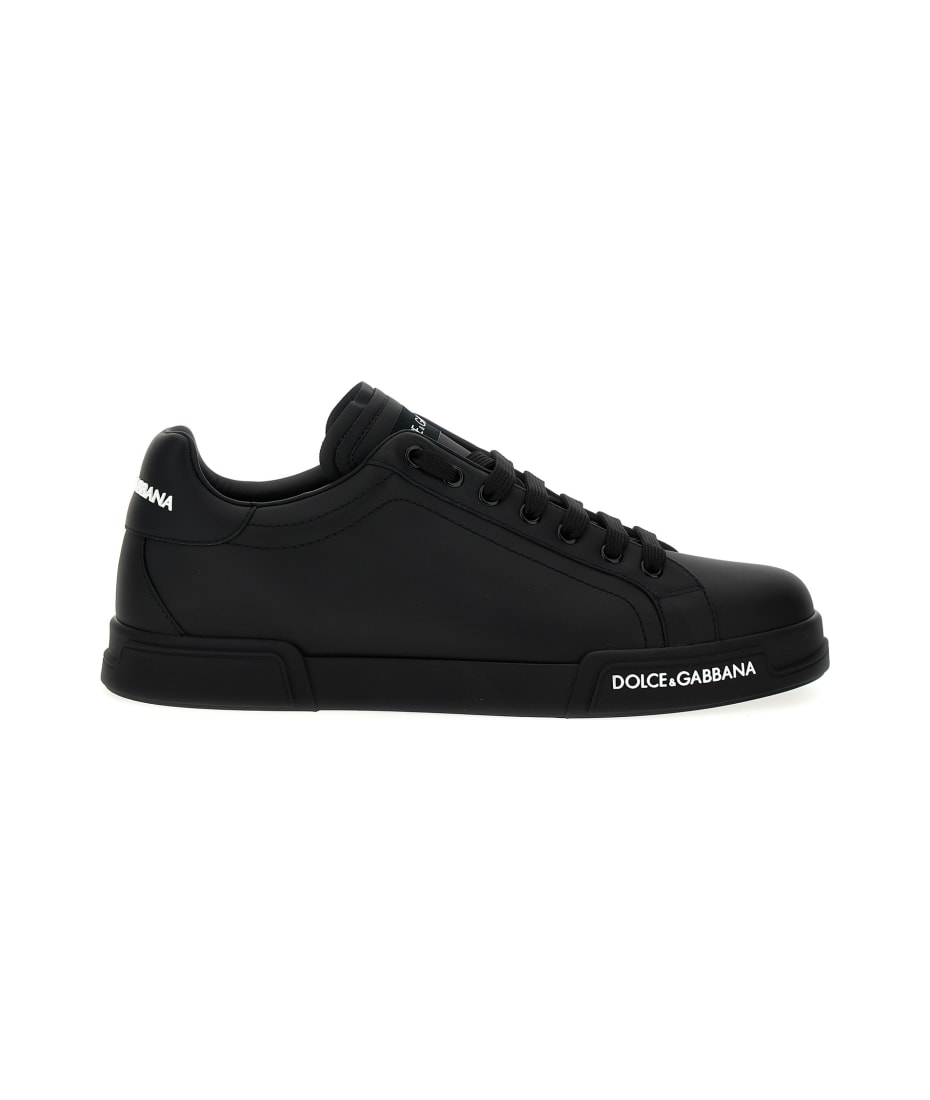 Dolce & Gabbana Portofino Sneakers - BLACK