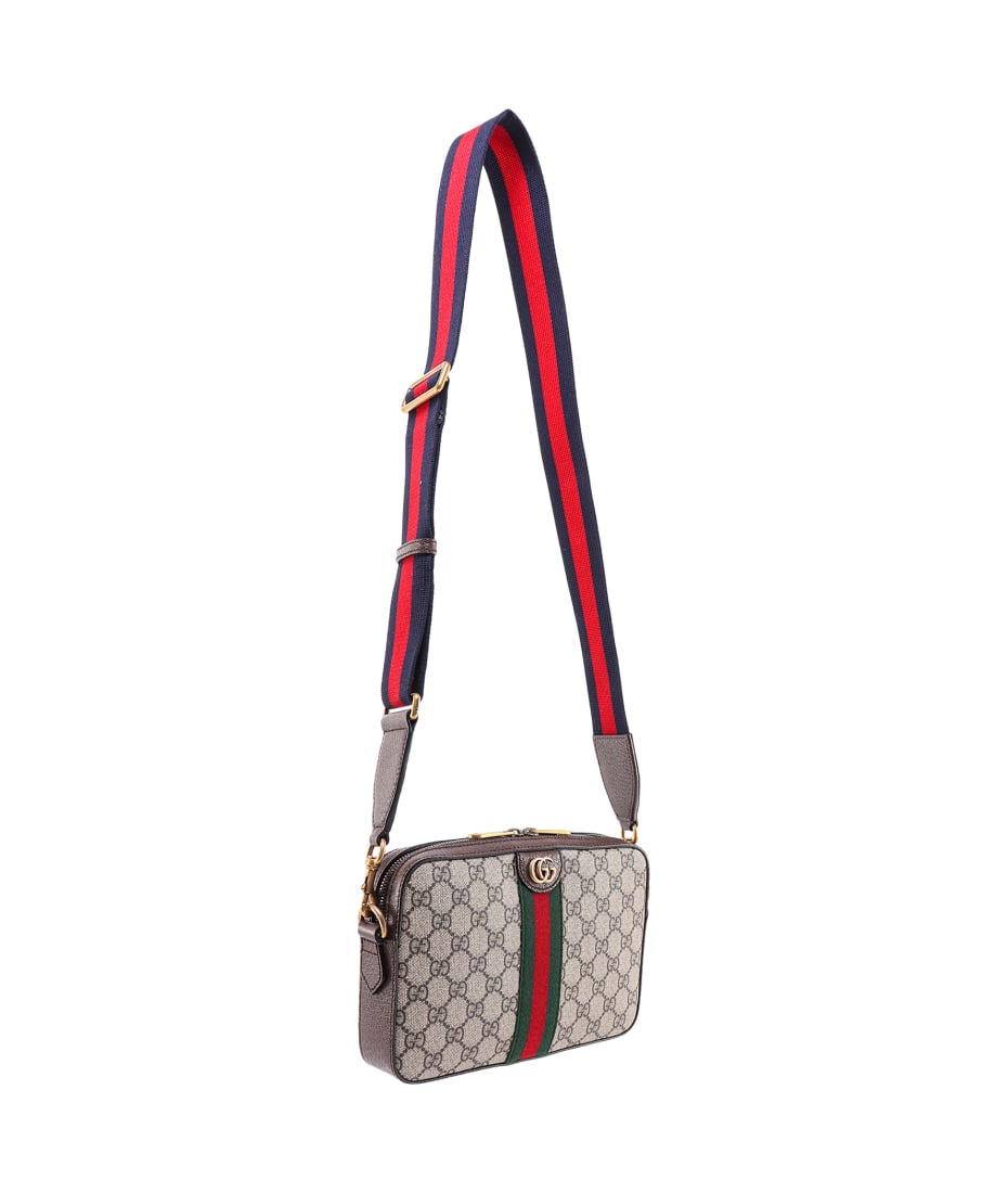 Gucci Ophidia Gg Supreme Fabric Crossbody Bag | italist