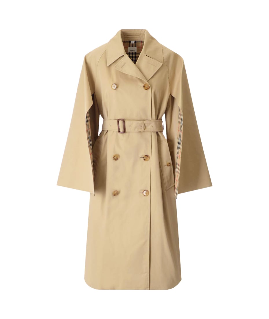 Burberry cape outlet trench coat