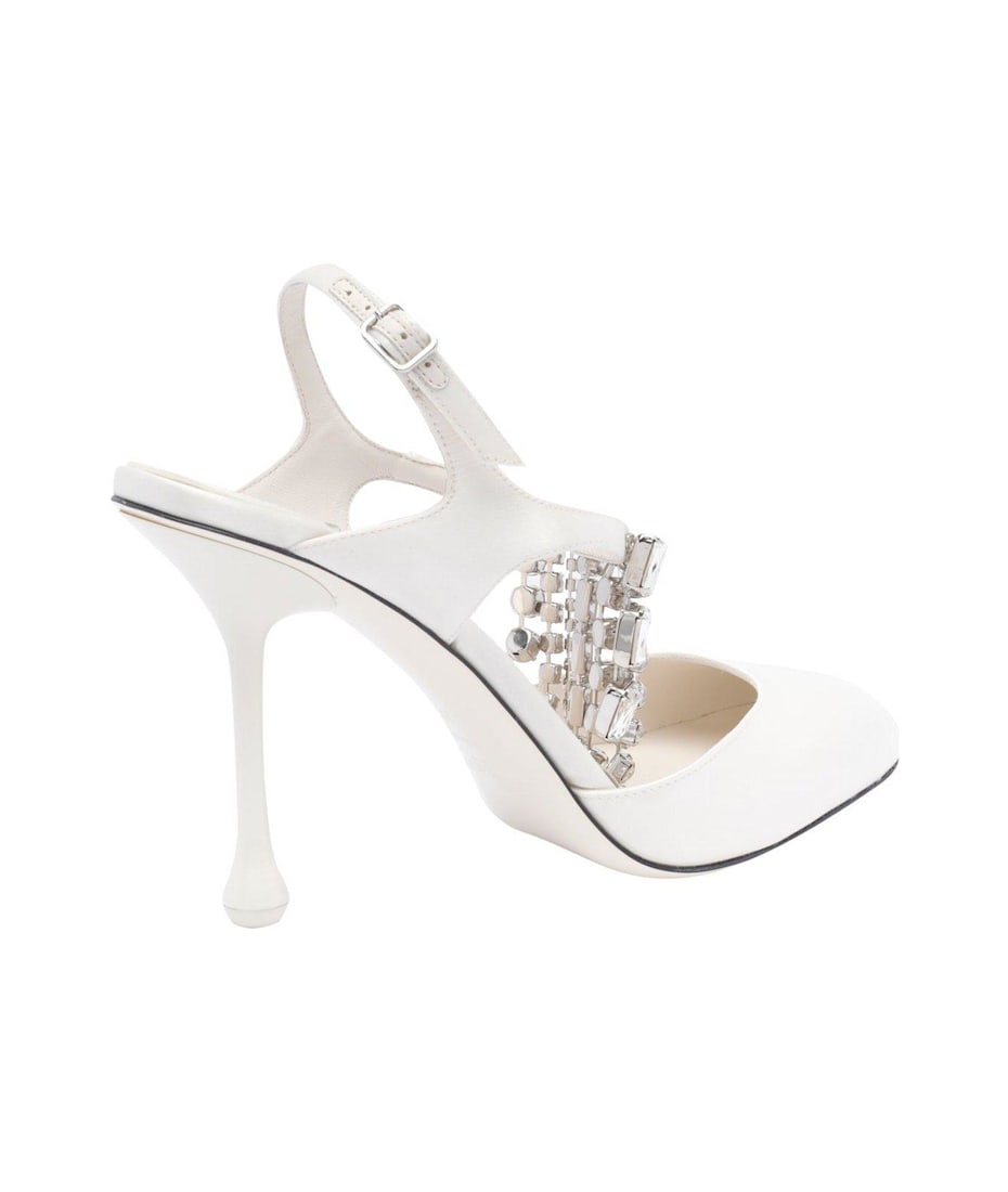 ◆正規品・新品◆Jimmy Choo Verity 95 Embellished Pumps Jimmy Choo Verity 95 Embellished Pumps | italist