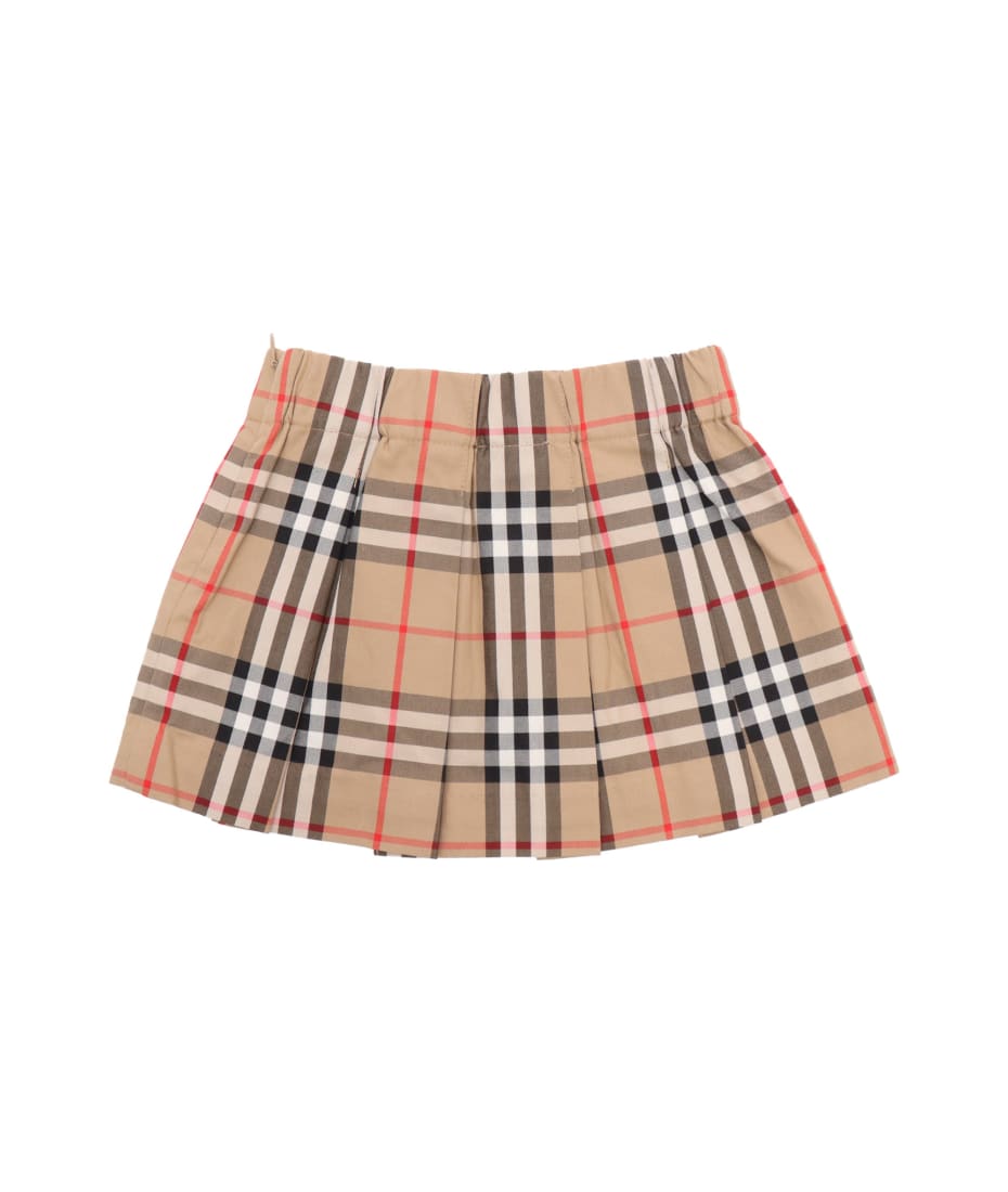 Burberry Check Pattern Skirt | italist