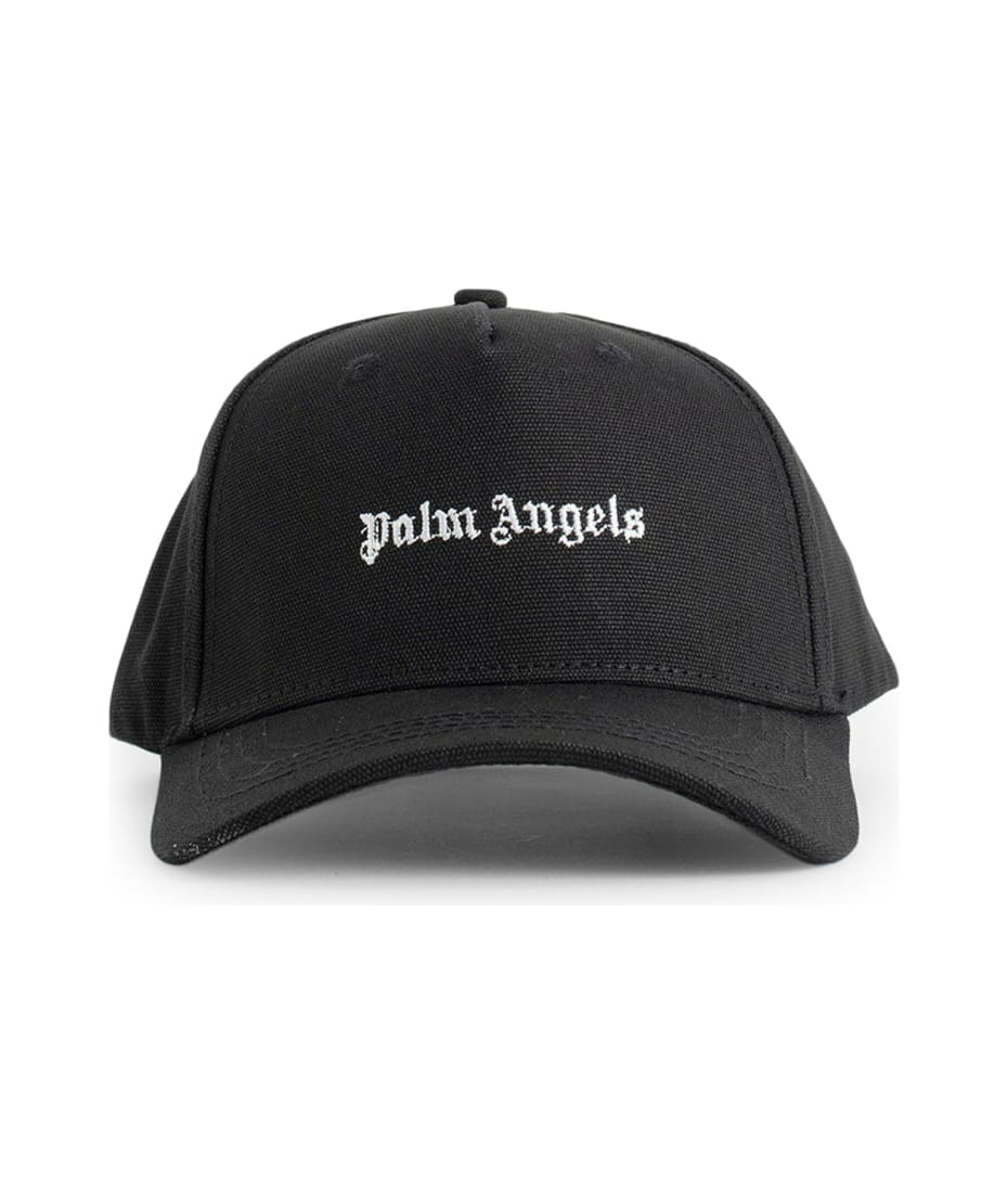 Palm Angels Classic Logo Cap Black White | italist