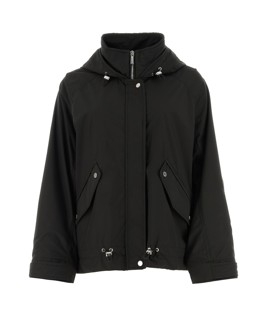 ジャケット MOORER Black Polyester Jill Jacket Moorer Black Polyester Jill Jacket | italist