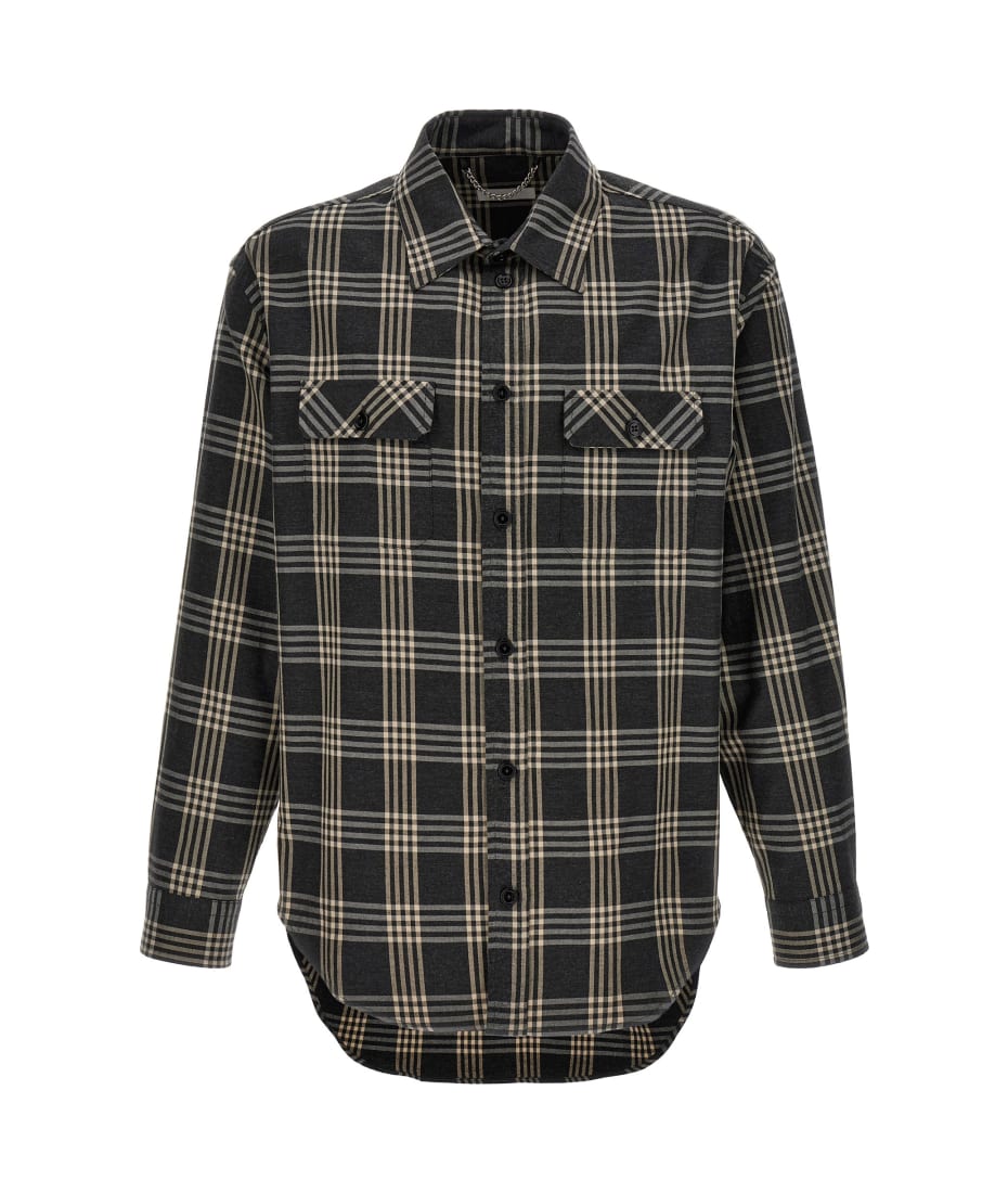 Tシャツ・カットソー 1989 STUDIO FW23 Logo shirt (D0726 GREYCHECK) 1989 Studio Logo Shirt | italist