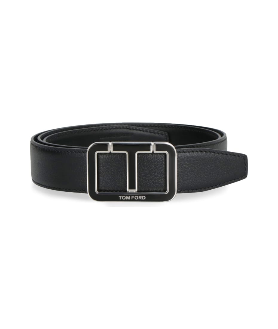 Tom Ford Calf Leather Belt With Buckle | italist