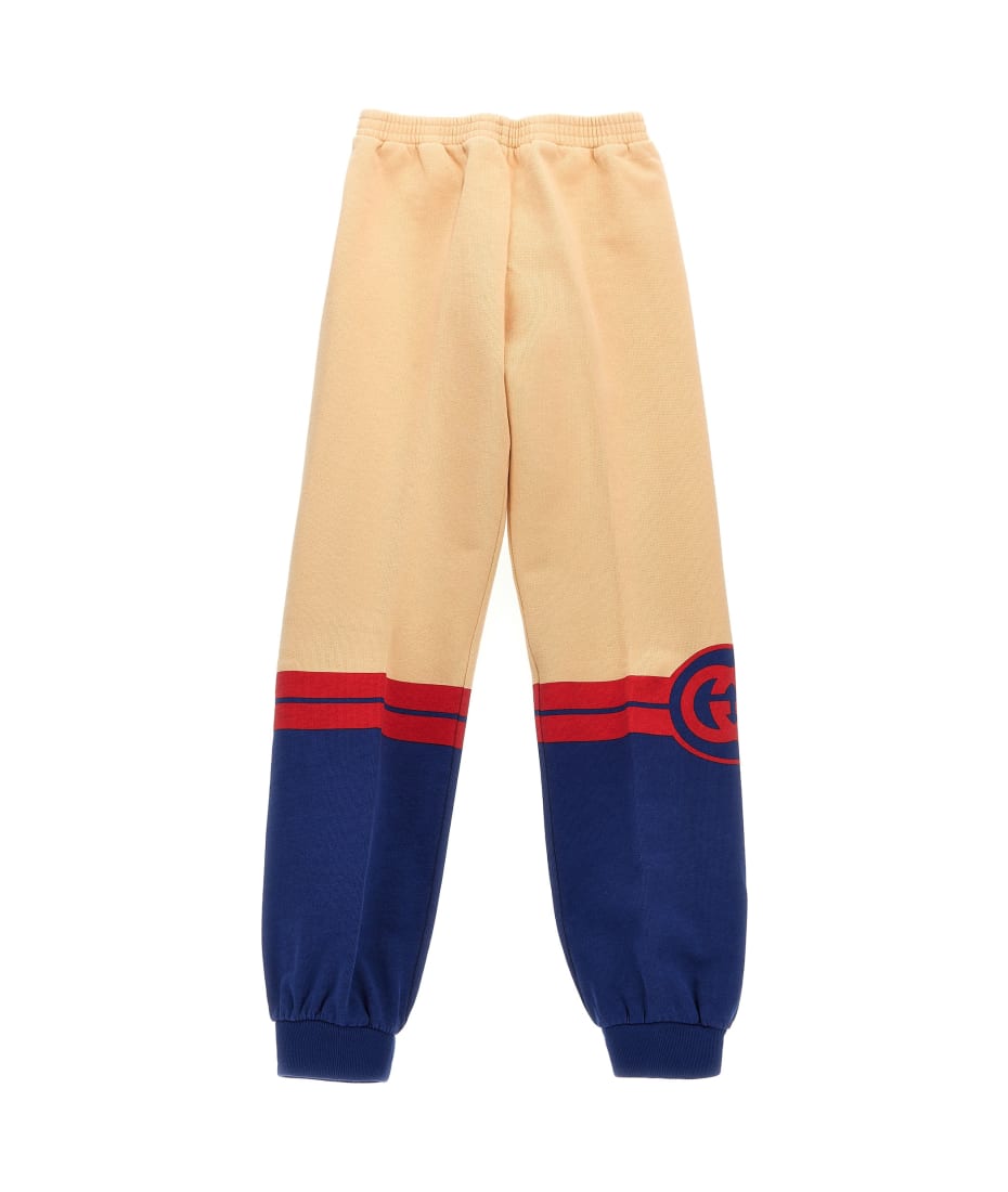 Gucci Logo Print Joggers - Multicolor