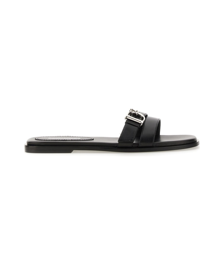 【関税&送料込】Dsquared D2 Statement Sandal DSQUARED2 Black D2 Statement Sandals - Shoes - Compare