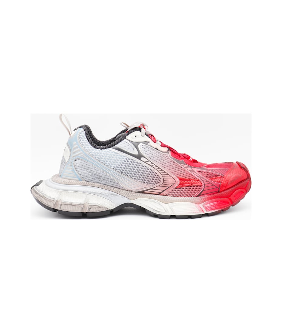 スニーカー BALENCIAGA  Balenciaga Sneakers Men Fabric Red/White Balenciaga Bicolor Mesh Runner in White/Red BNWB 44 | eBay